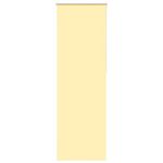 VIDAXL Store enrouleur occultant jaune largeur du tissu 70,7 cm