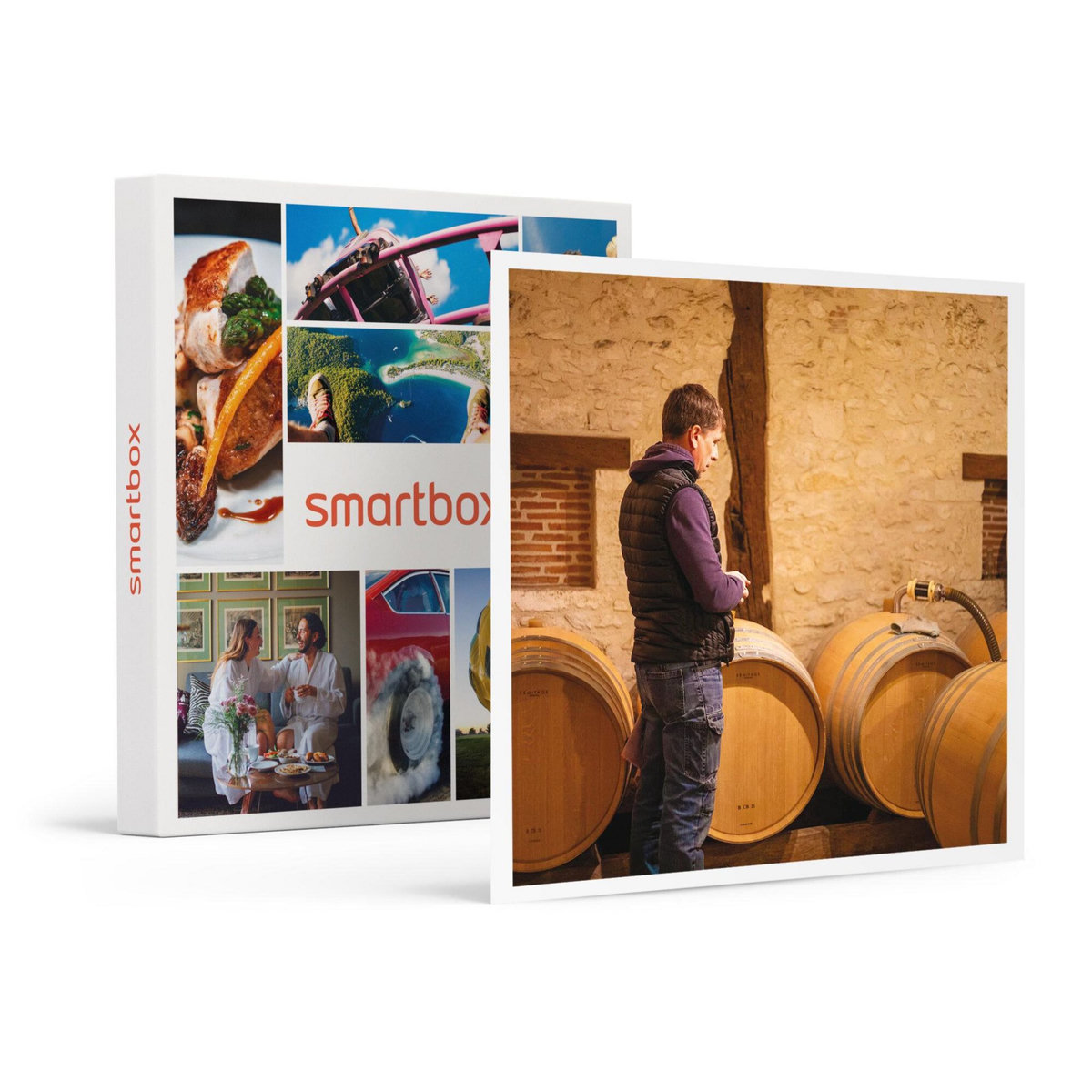 Smartbox Wine Gaming d'1h30 pour 2 dans un vignoble près de Bergerac - Coffret Cadeau Sport & Aventure
