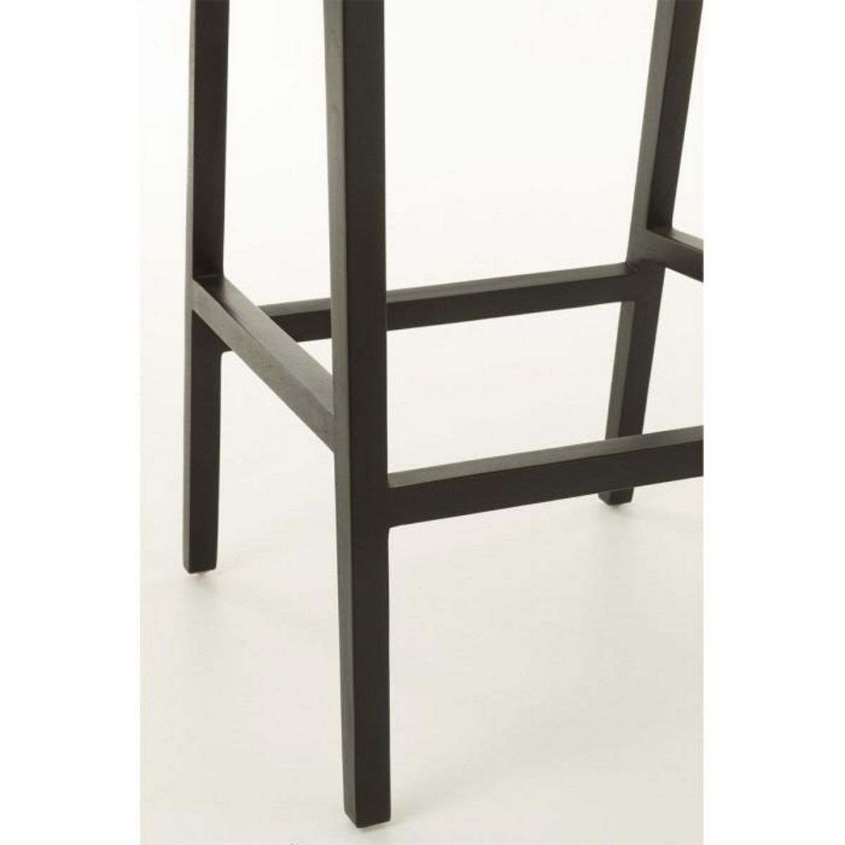 Paris Prix Tabouret de Bar Design  Sungkai  100cm Noir