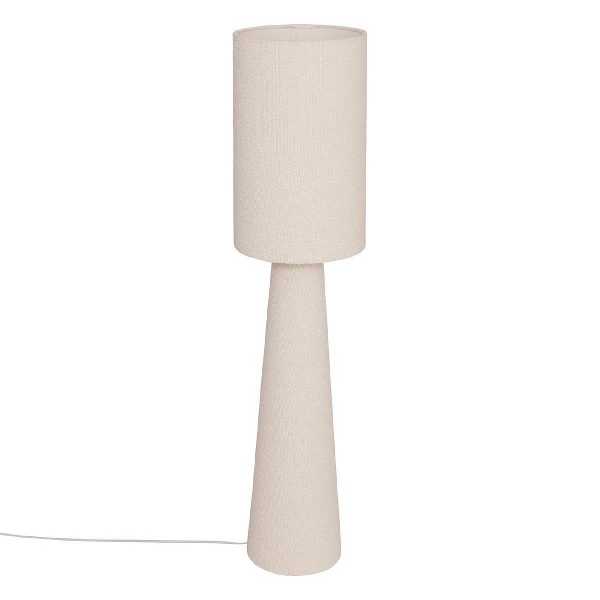 ATMOSPHERA Lampadaire bouclette  solal  124cm blanc