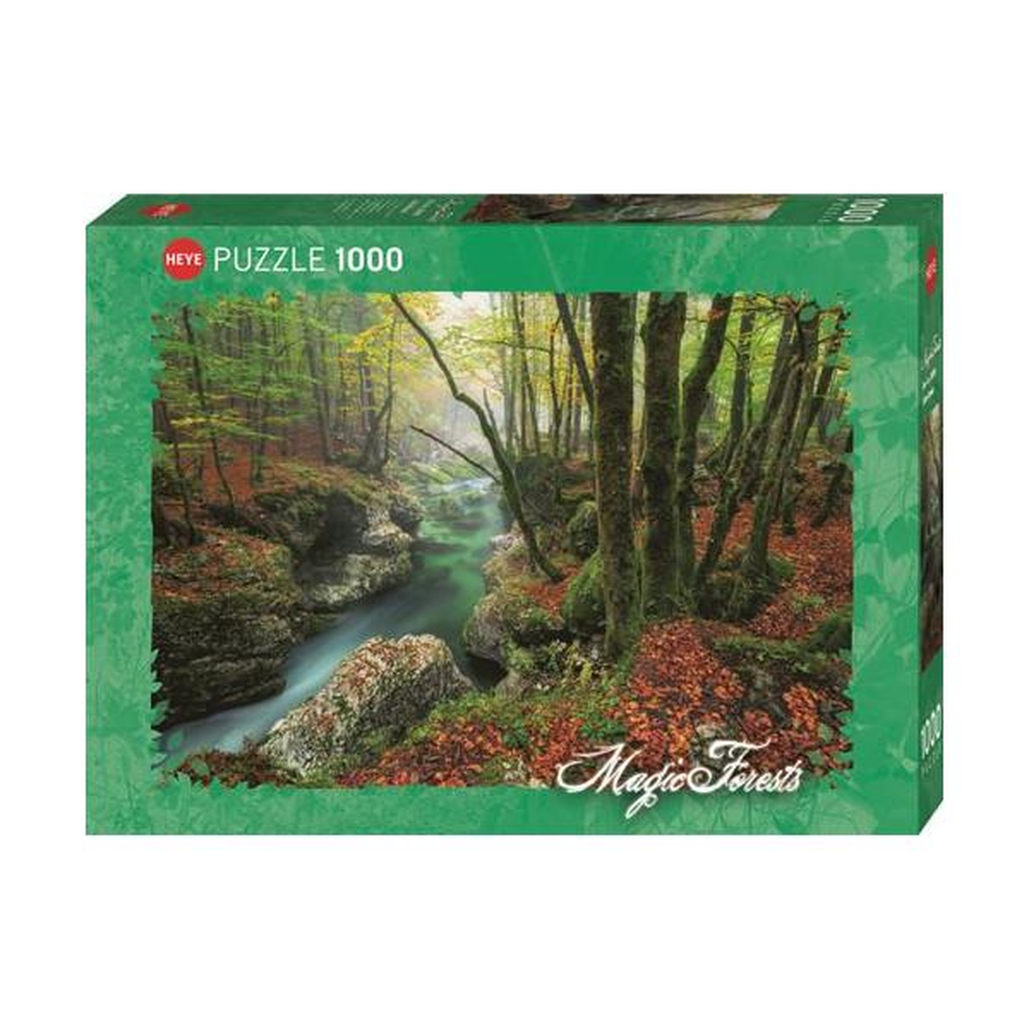 Heye Puzzle 1000 pièces Heye Little Book Magic Forests