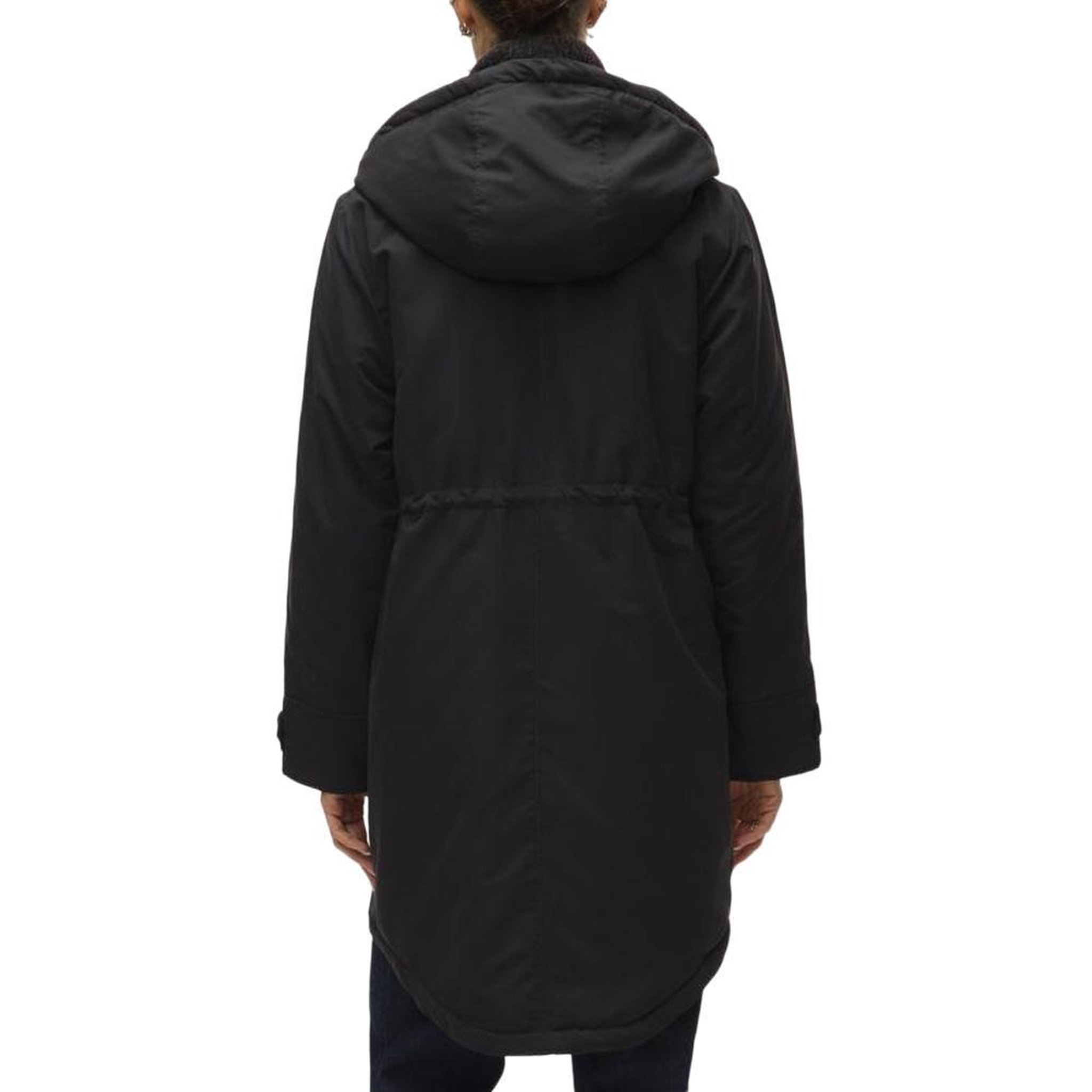 Voir la diapositive 3 : Vero Moda Manteau noir femme vero moda savanne