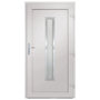 Voir la diapositive 5 : VIDAXL Porte d'entree Blanc 108x208 cm PVC