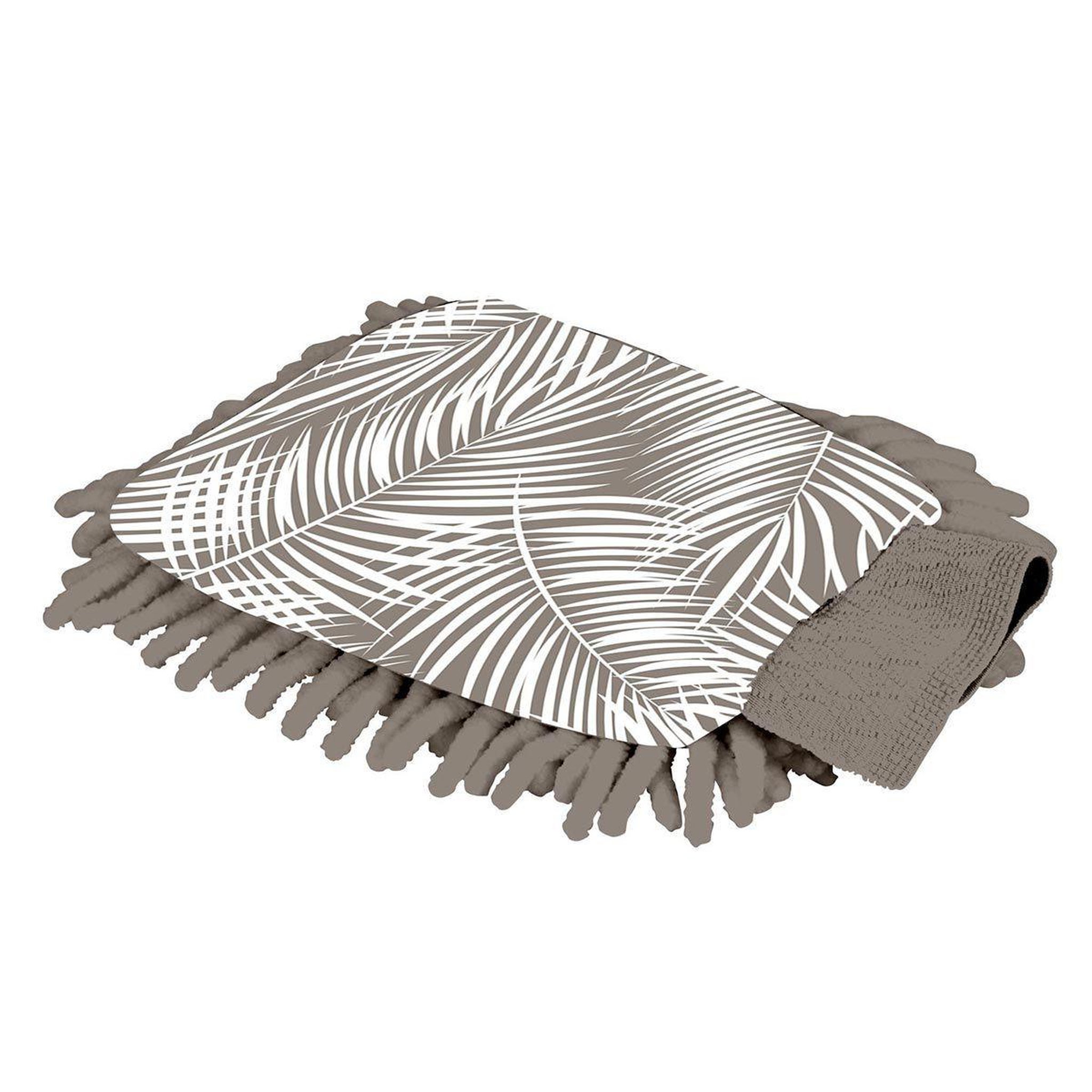HOMEA Gant microfibre  végétal  23cm naturel