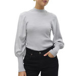 Vero Moda Pull Gris Femme Vero Moda Hollykarispuff. Coloris disponibles : Gris
