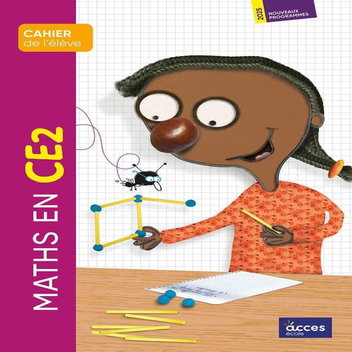 MATHS EN CE2. CAHIER DE L'ELEVE, EDITION 2025, Duprey Gaëtan