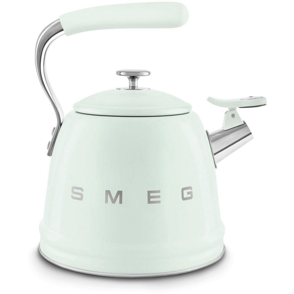 SMEG Bouilloire sifflante 2.3L vert pastel