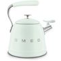 Voir la diapositive 3 : SMEG Bouilloire sifflante 2.3L vert pastel