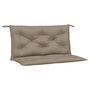 Voir la diapositive 2 : VIDAXL Coussins de banc jardin lot de 2 taupe 100x50x7 cm tissu Oxford