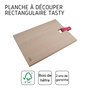 Voir la diapositive 4 : TASTY Planche à découper en bois rectangulaire 35 x 25 cm Tasty Green