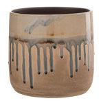 Paris Prix Cache-Pot en Céramique  Droplet  18cm Beige