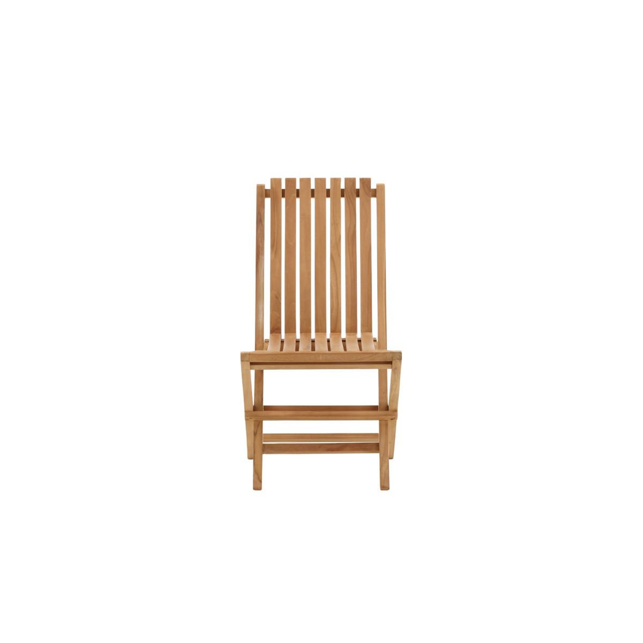 Voir la diapositive 2 : Paris Prix Chaise de jardin  ghana  93cm naturel
