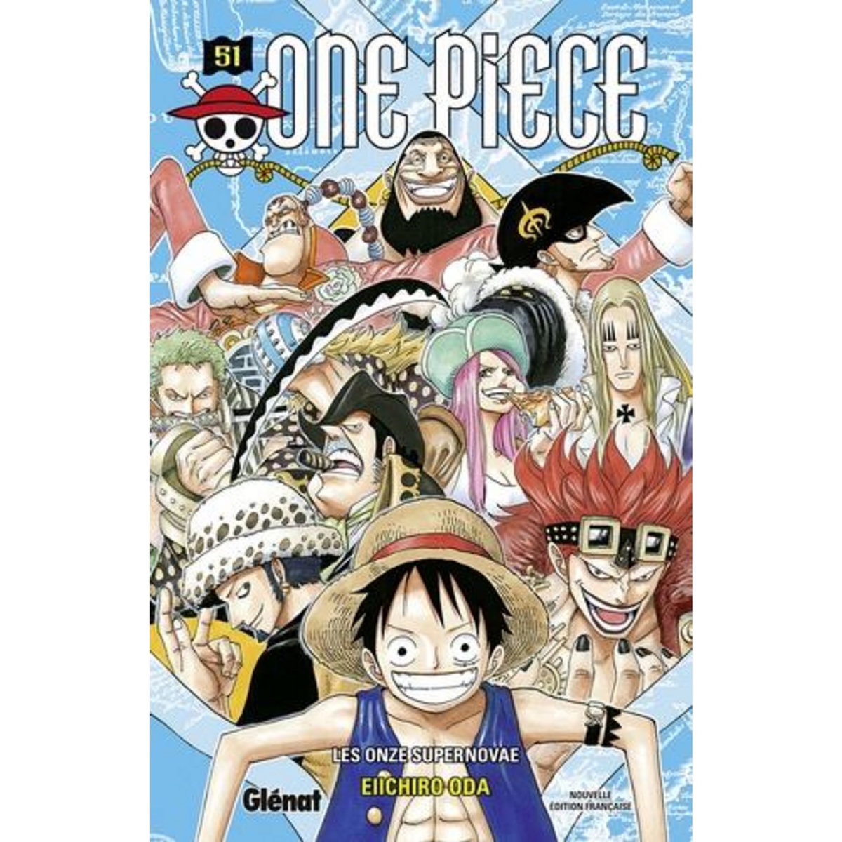 ONE PIECE TOME 51 : LES ONZE SUPERNOVAE, Oda Eiichirô