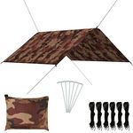 VIDAXL Bache d'exterieur 3x2,85 m Camouflage