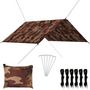 Voir la diapositive 1 : VIDAXL Bache d'exterieur 3x2,85 m Camouflage