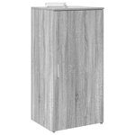 VIDAXL Armoire de rangement sonoma gris 50x45x103,5 cm bois ingenierie