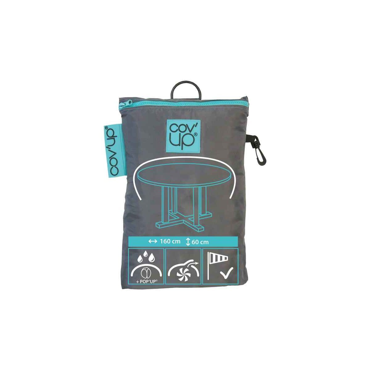 Housse de jardin pour table ronde M 160x60