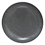 SECRET DE GOURMET Lot de 6 Assiettes Plates  Diane  27cm Gris Foncé
