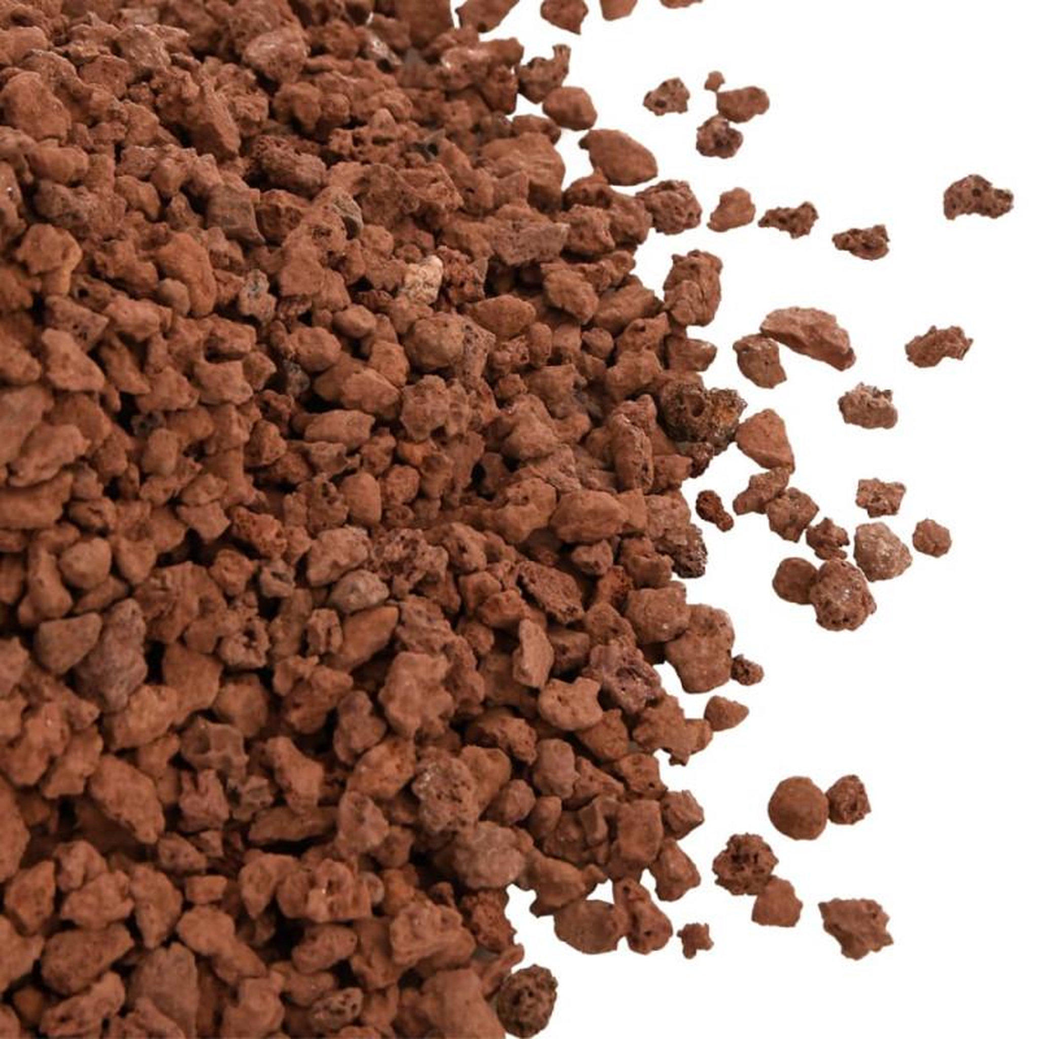 Voir la diapositive 5 : VIDAXL Roches volcaniques 10 kg rouge 5 8 mm