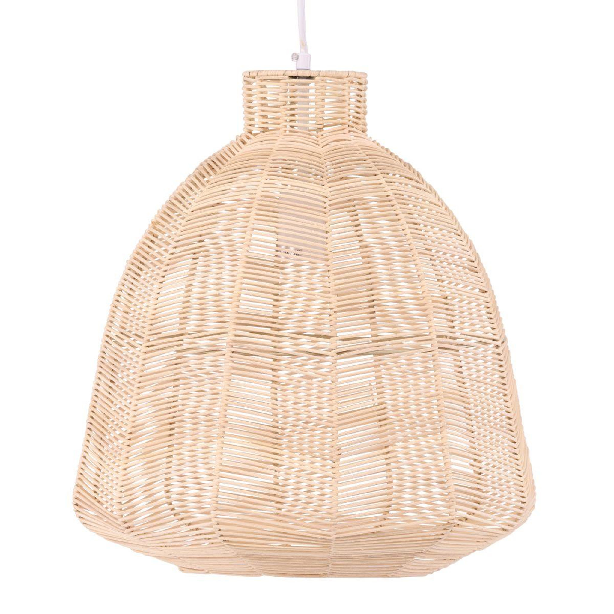 Voir la diapositive 1 : Paris Prix Lampe Suspension en Rotin  Tours  40cm Naturel