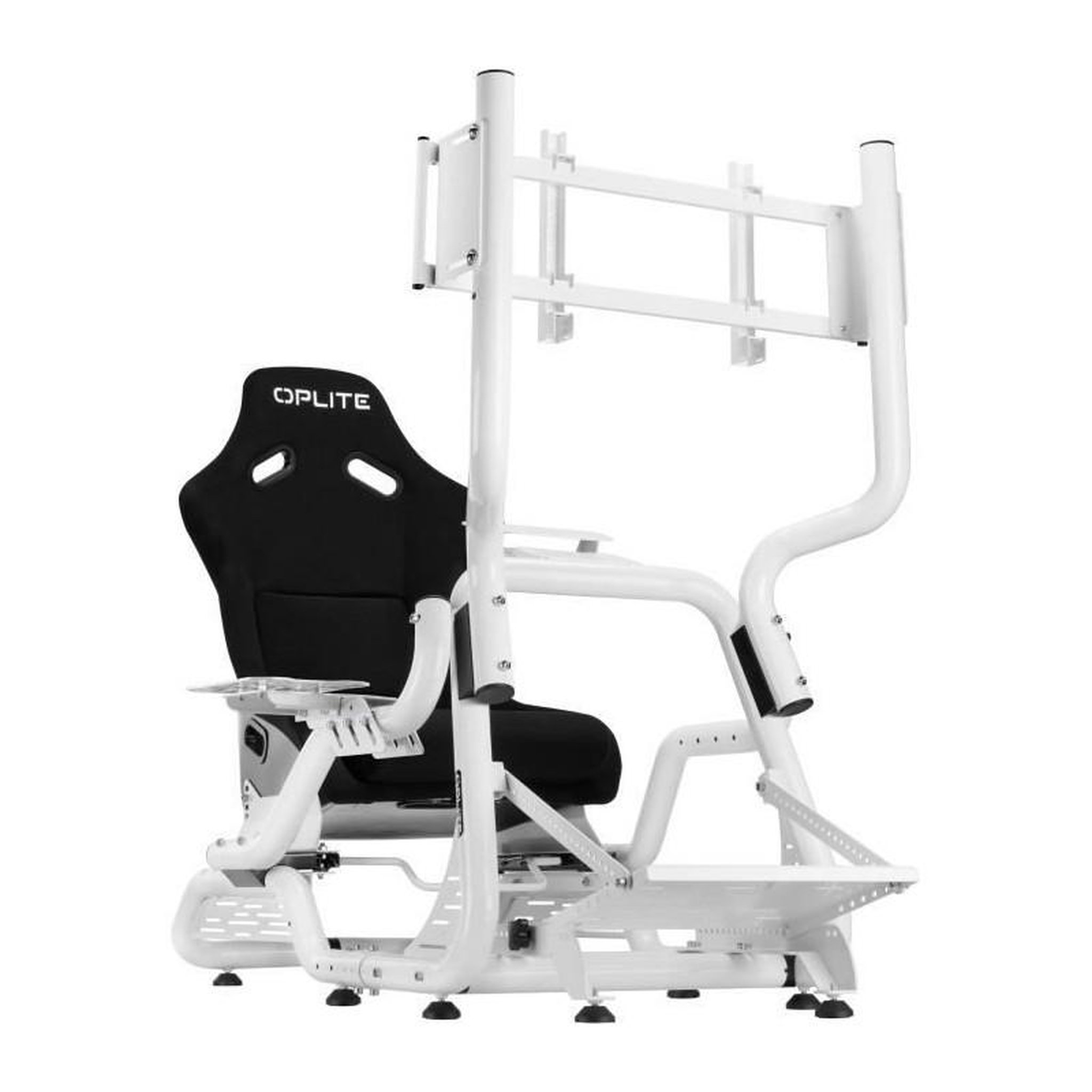 Voir la diapositive 4 : OPLITE Support écran - OPLITE - Pour cockpit GTR S3/S8 - Blanc - Compatible toutes générations GTR