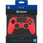 Voir la diapositive 4 : NACON Manette filaire compacte Rouge Nacon PS4
