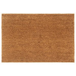 VIDAXL Tapis de porte naturel 60x90 cm fibre de coco touffete