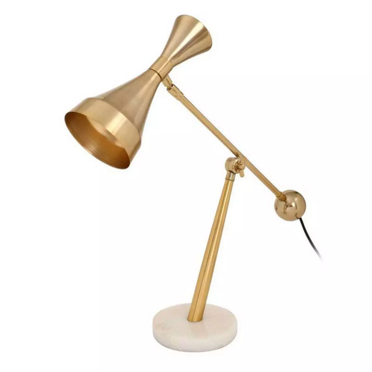 Paris Prix Lampe à Poser Design  Adiba  65cm Or