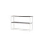 Voir la diapositive 5 : Paris Prix Console Design Double  Rise  110cm Gris & Blanc