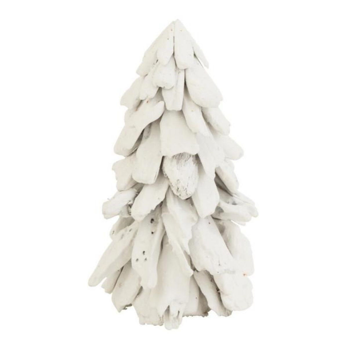 Paris Prix Sapin de Noël à Poser  Bois Flotté  30cm Blanc