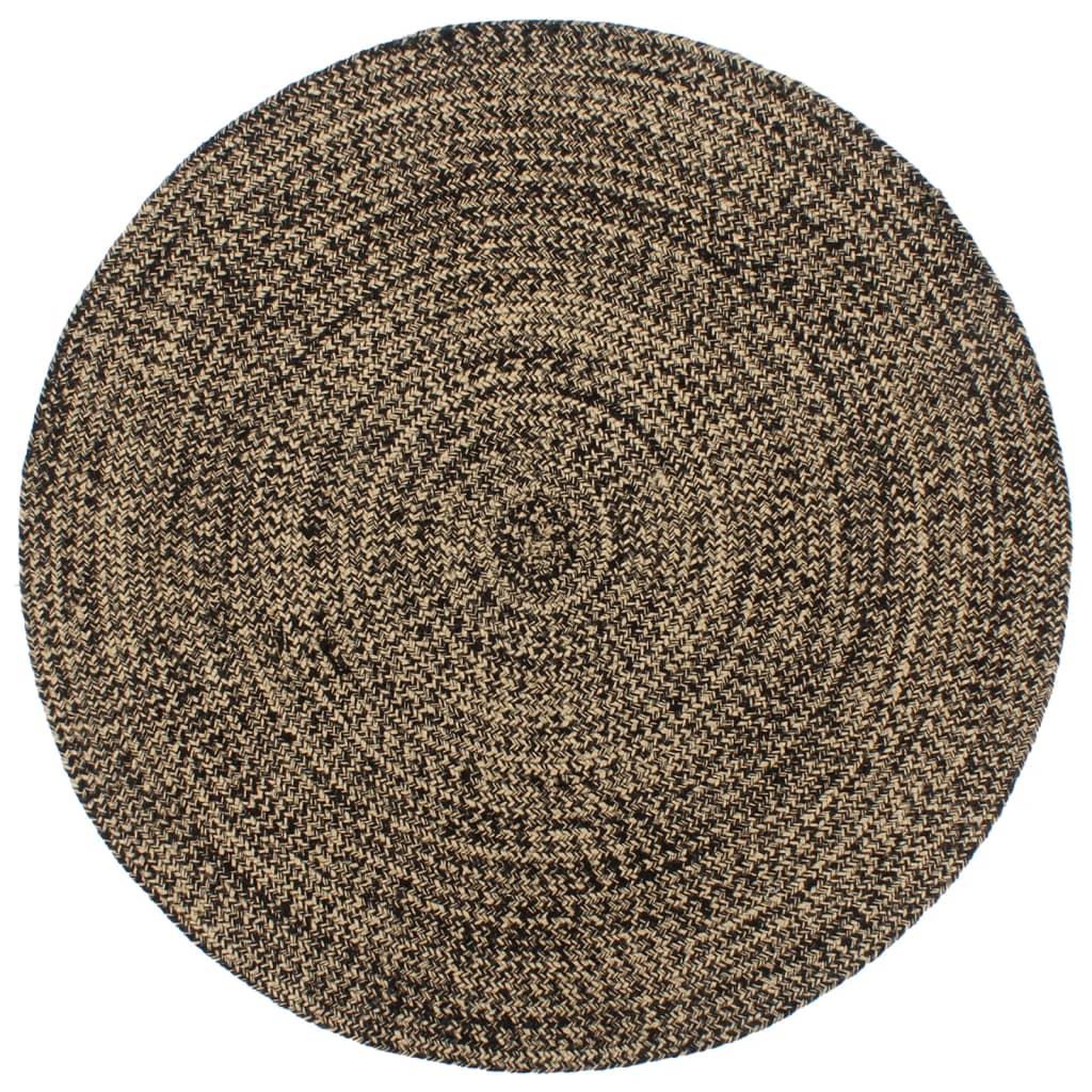 Voir la diapositive 1 : VIDAXL Tapis fait a la main Jute Noir et marron 180 cm