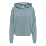 Only Sweat à Capuche  Femme  Only Play Life. Coloris disponibles : Bleu
