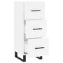 Voir la diapositive 5 : VIDAXL Buffet blanc 34,5x34x90 cm bois d'ingenierie