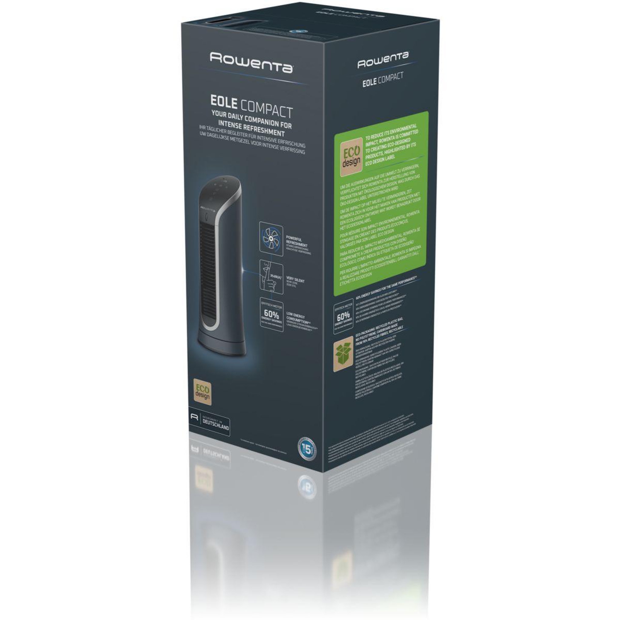 Voir la diapositive 2 : ROWENTA Ventilateur vu6220f0