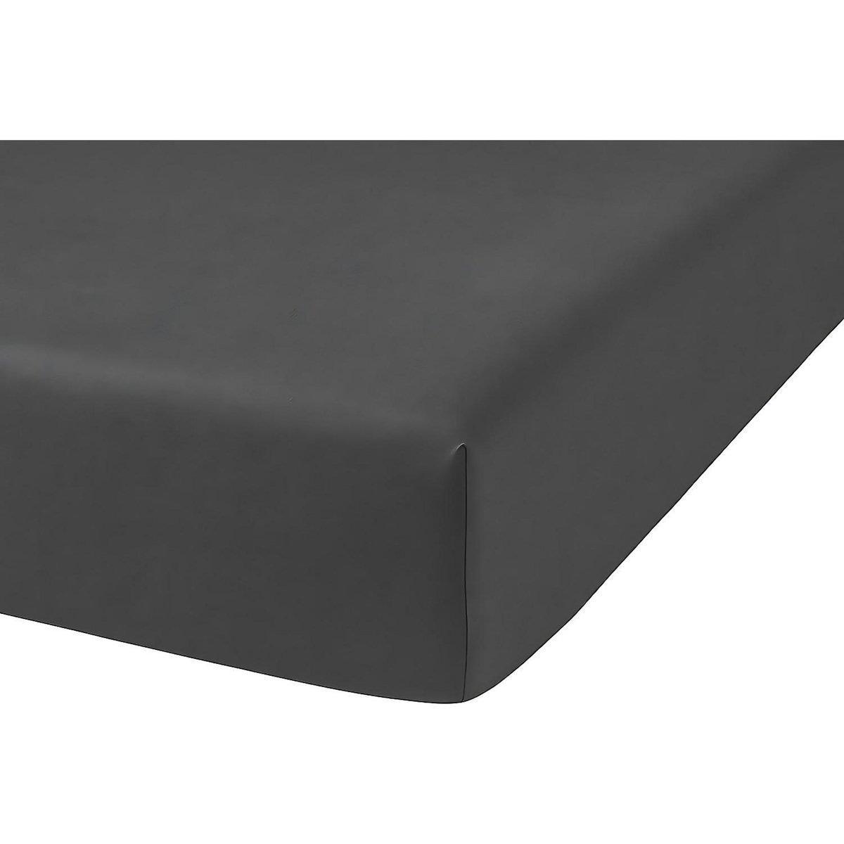 Home collection Drap housse 100% microfibre 82 g/m² - uni magnet