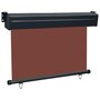 Voir la diapositive 3 : VIDAXL Auvent lateral de balcon 85x250 cm Marron