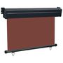 Voir la diapositive 3 : VIDAXL Auvent lateral de balcon 85x250 cm Marron
