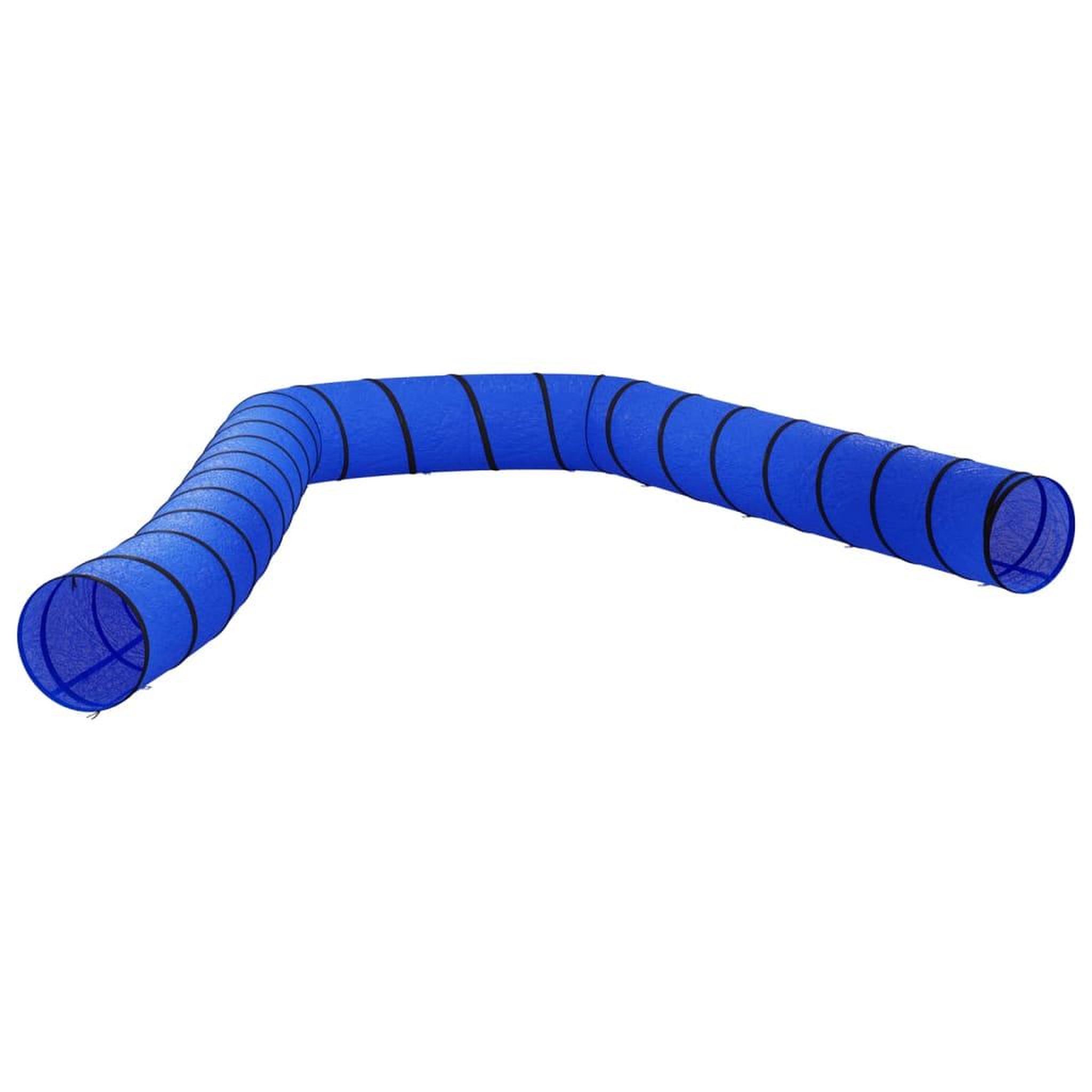 Voir la diapositive 3 : VIDAXL Tunnel pour chien bleu Ø 55x1000 cm polyester