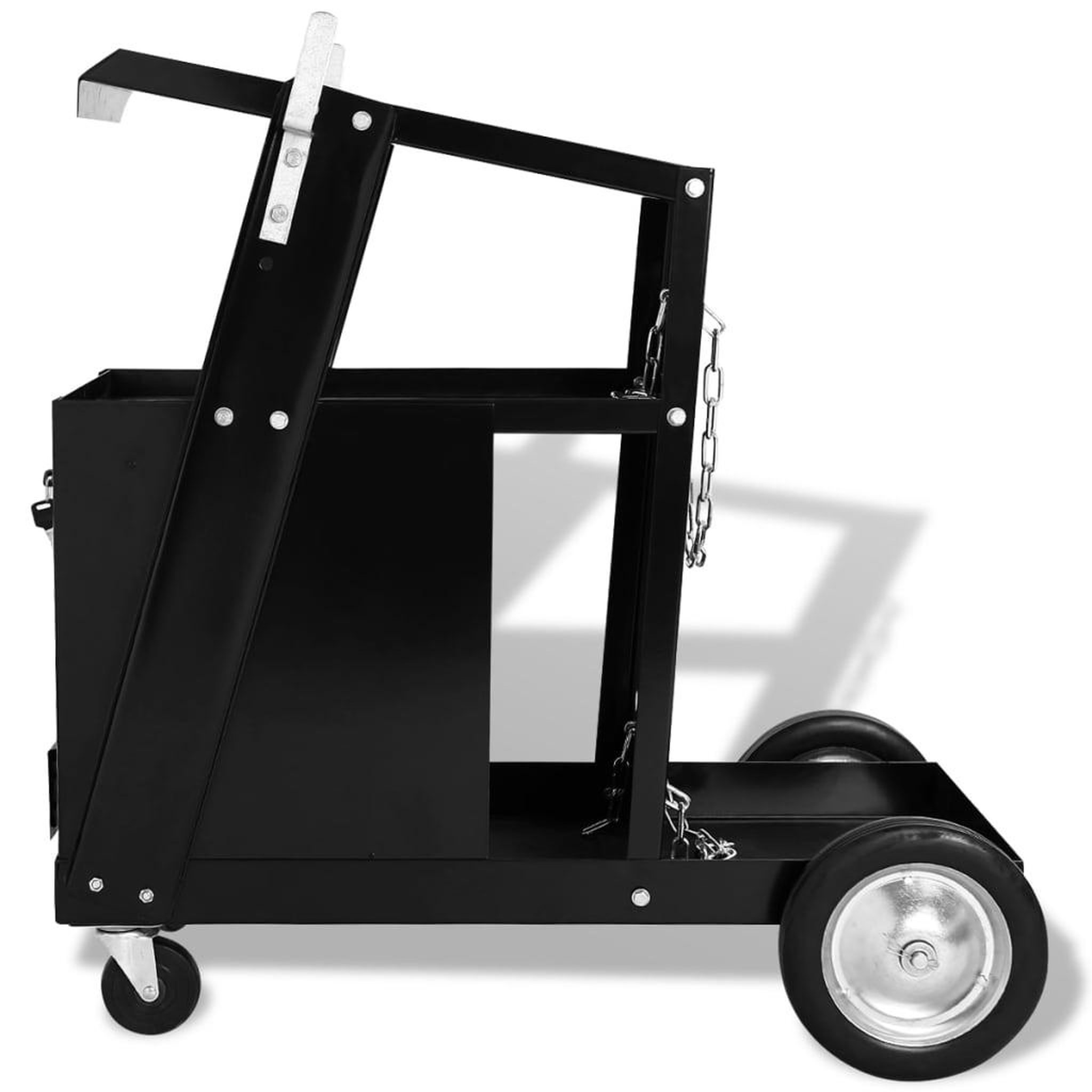 Voir la diapositive 2 : VIDAXL Chariot de soudage avec 4 tiroirs Noir