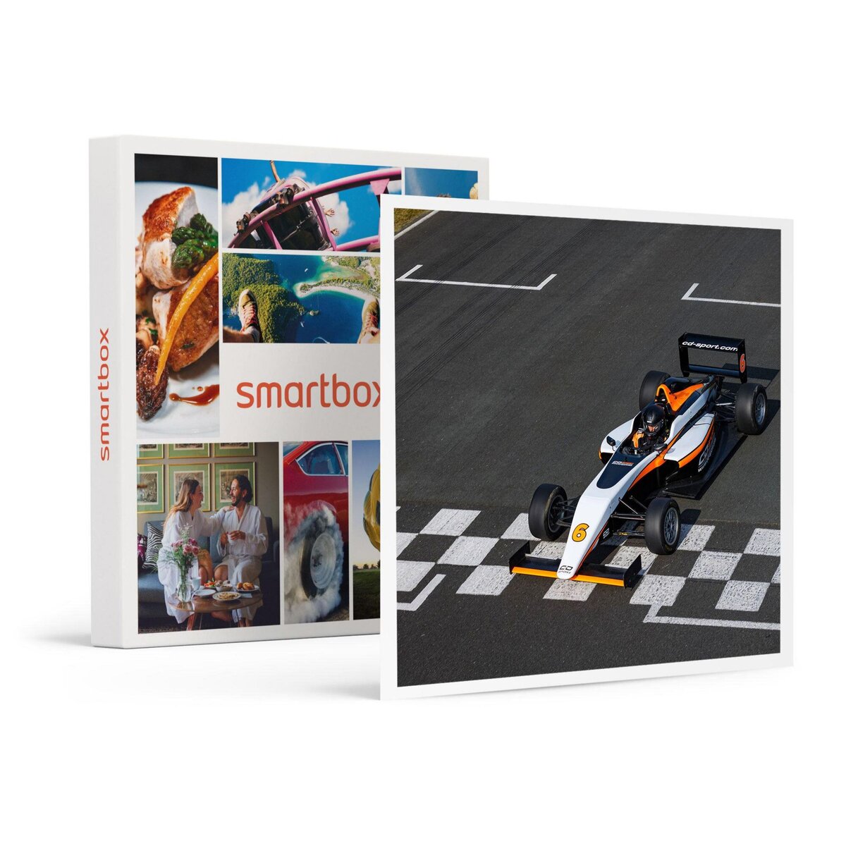 Smartbox Stage de pilotage monoplace : 6 à 8 tours sur circuit en Formule 4 Tatuus - Coffret Cadeau Sport & Aventure