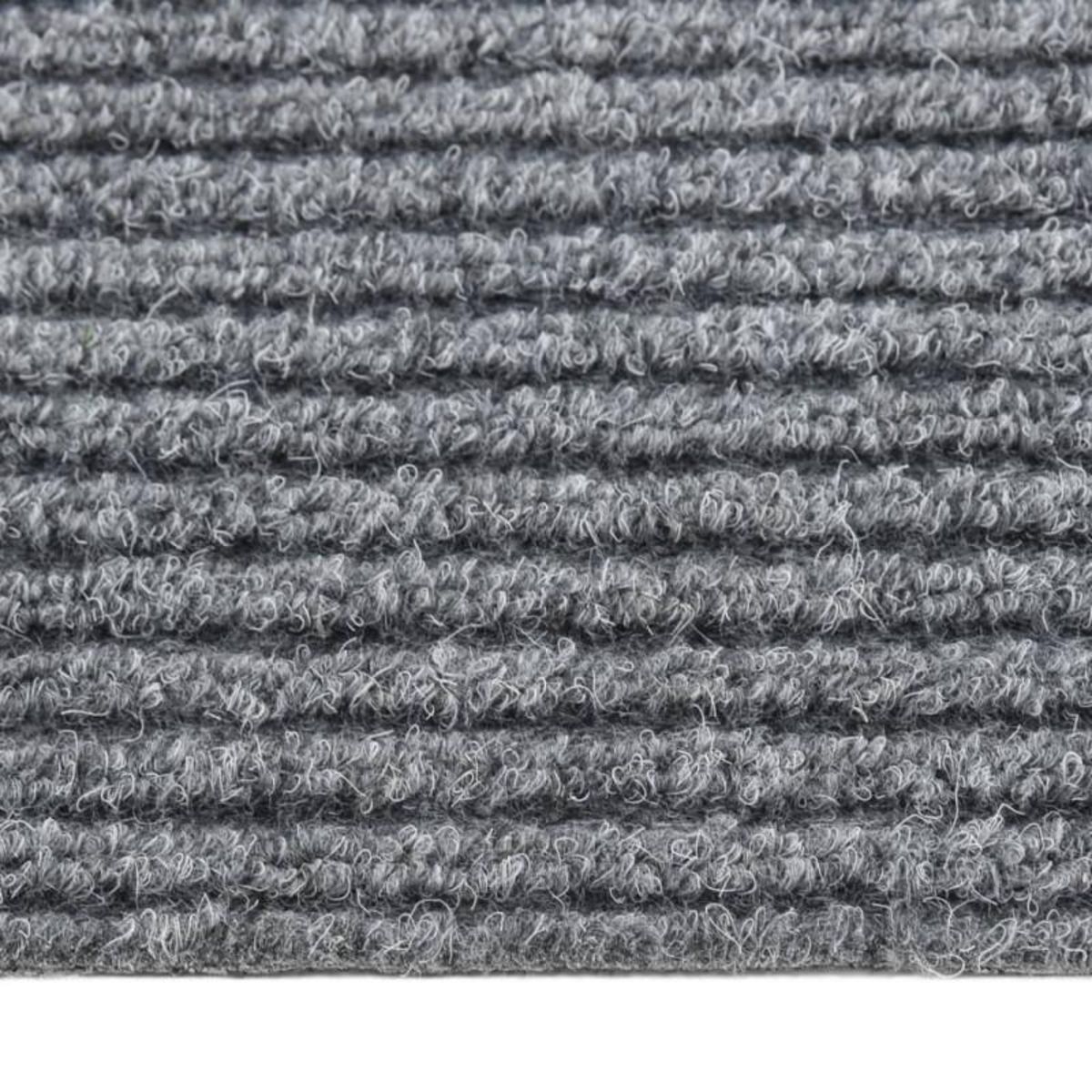VIDAXL Tapis 100x300 cm Gris
