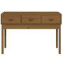 Voir la diapositive 3 : VIDAXL Table console Marron miel 114x40x75 cm Bois massif de pin