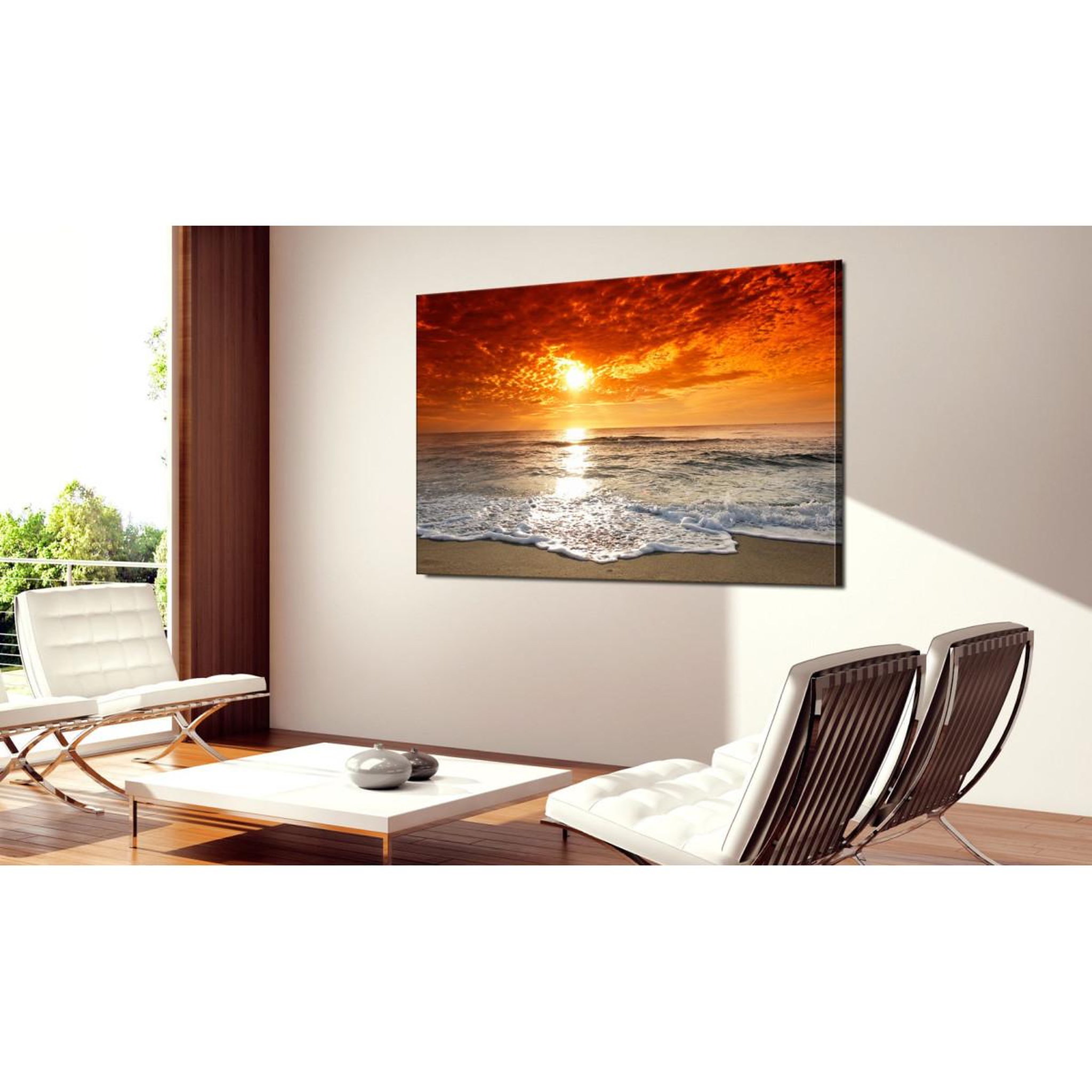 Voir la diapositive 2 : Paris Prix Tableau Imprimé  Gorgeous Beach