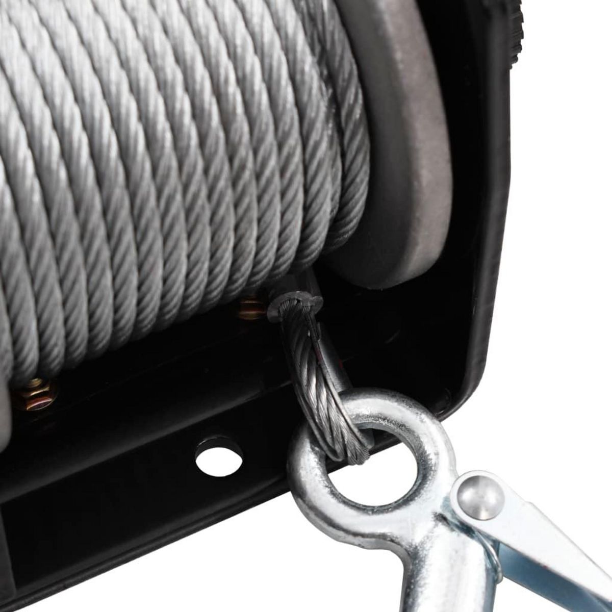 VIDAXL Treuil electrique 12 V 907 kg Telecommande filaire