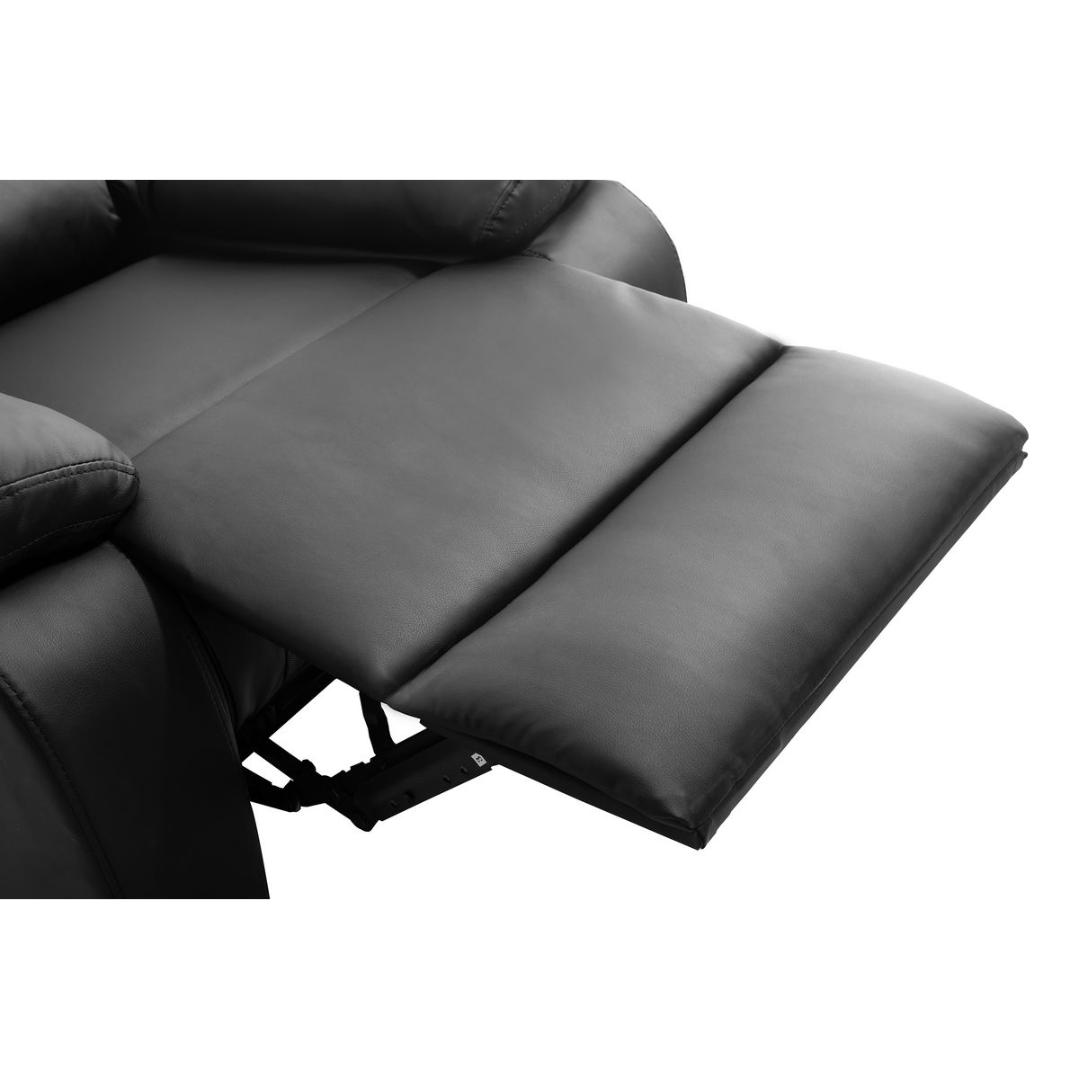 Fauteuil relax électrique pu coloris noir HELENA