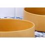 Voir la diapositive 6 : BJORN Saladier SCANDI Ø21,5cm et Ø27,5cm - 2 pièces - Ocre