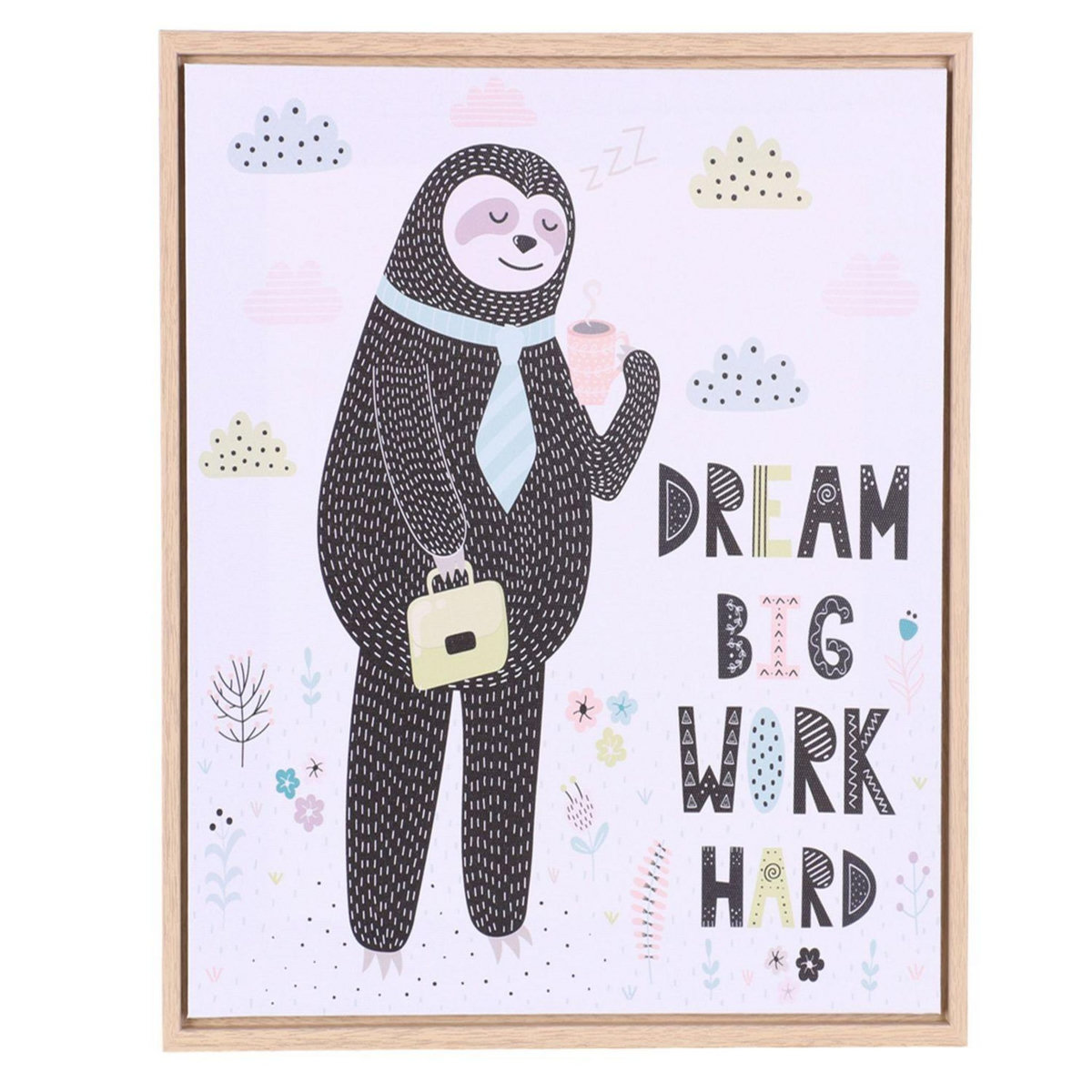 DIVERS Cadre Décoration enfant paresseux Tommy - Dream