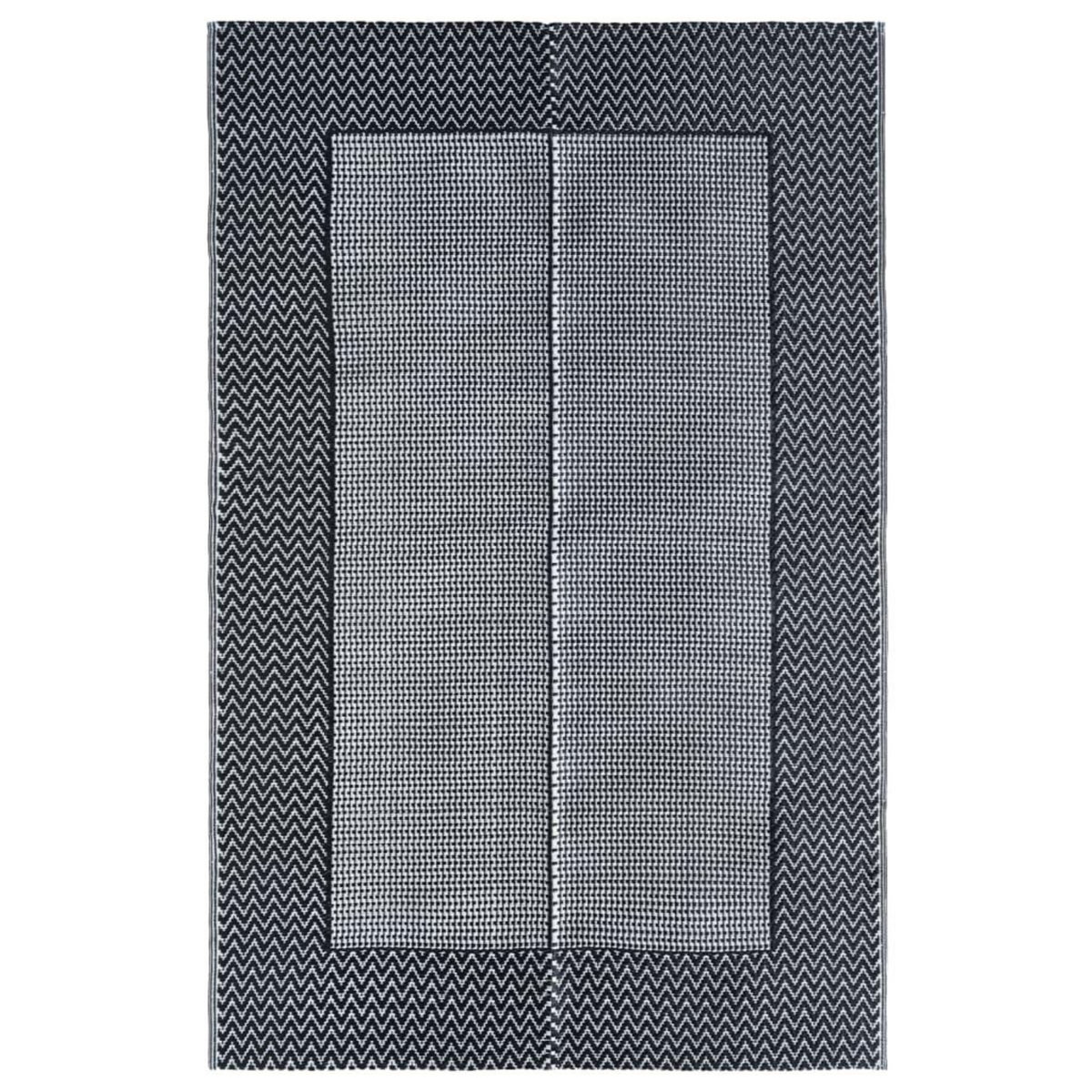 VIDAXL Tapis d'exterieur ARAKIL Gris 160x230 cm PP