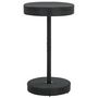 Voir la diapositive 3 : VIDAXL Ensemble de bar de jardin 3 pcs et coussins Resine tressee Noir