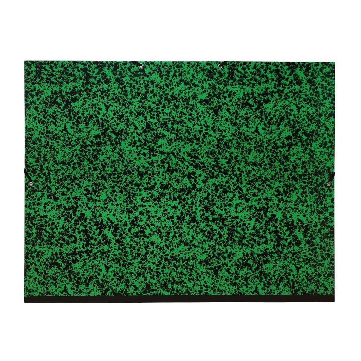EXACOMPTA Carton à dessin 50x67cm vert avec élastique